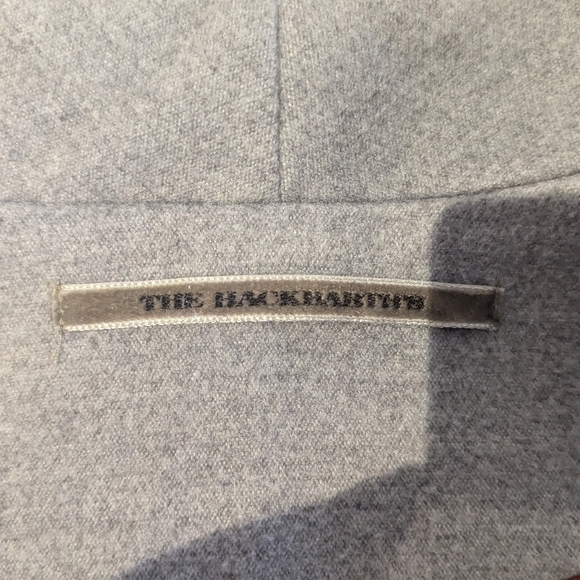 Wool Blend Grey Winter Coat by Hackbarth's of Hamburg, size 8 - Picture 3 of 6